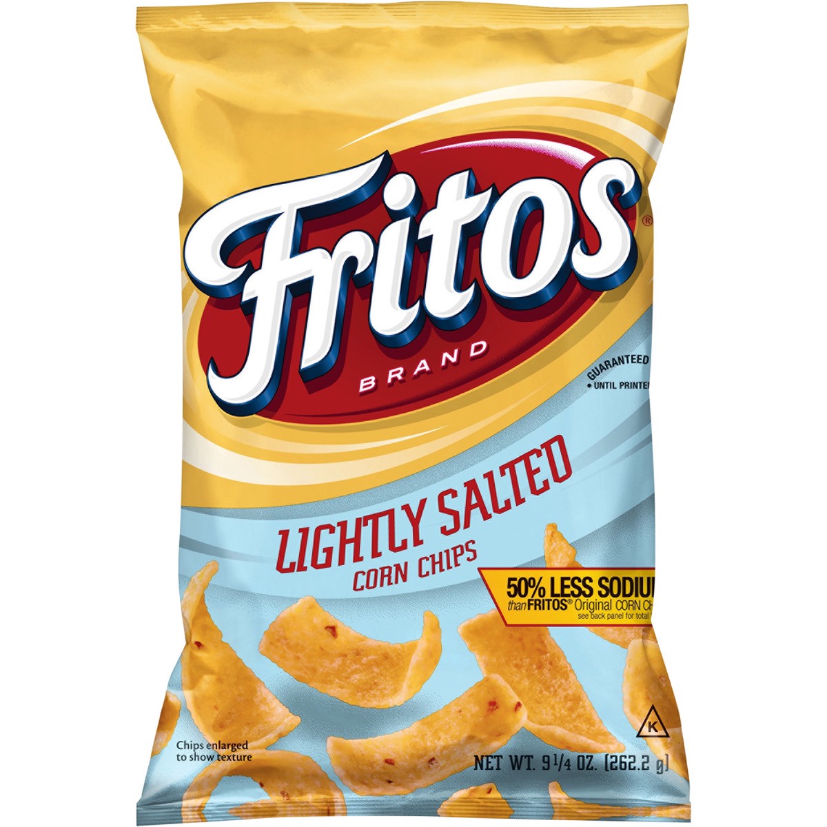 slide 1 of 3, Fritos Tortilla Chips, Lightly Salted, 9.25 oz