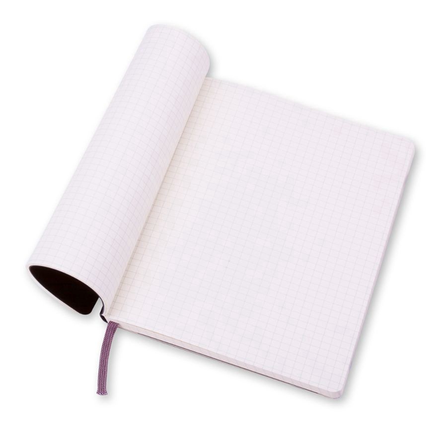 slide 6 of 6, Moleskine Classic Soft Cover Notebook, Square Ruled, Black, 96 ct; 7 1/2 in x 10 in