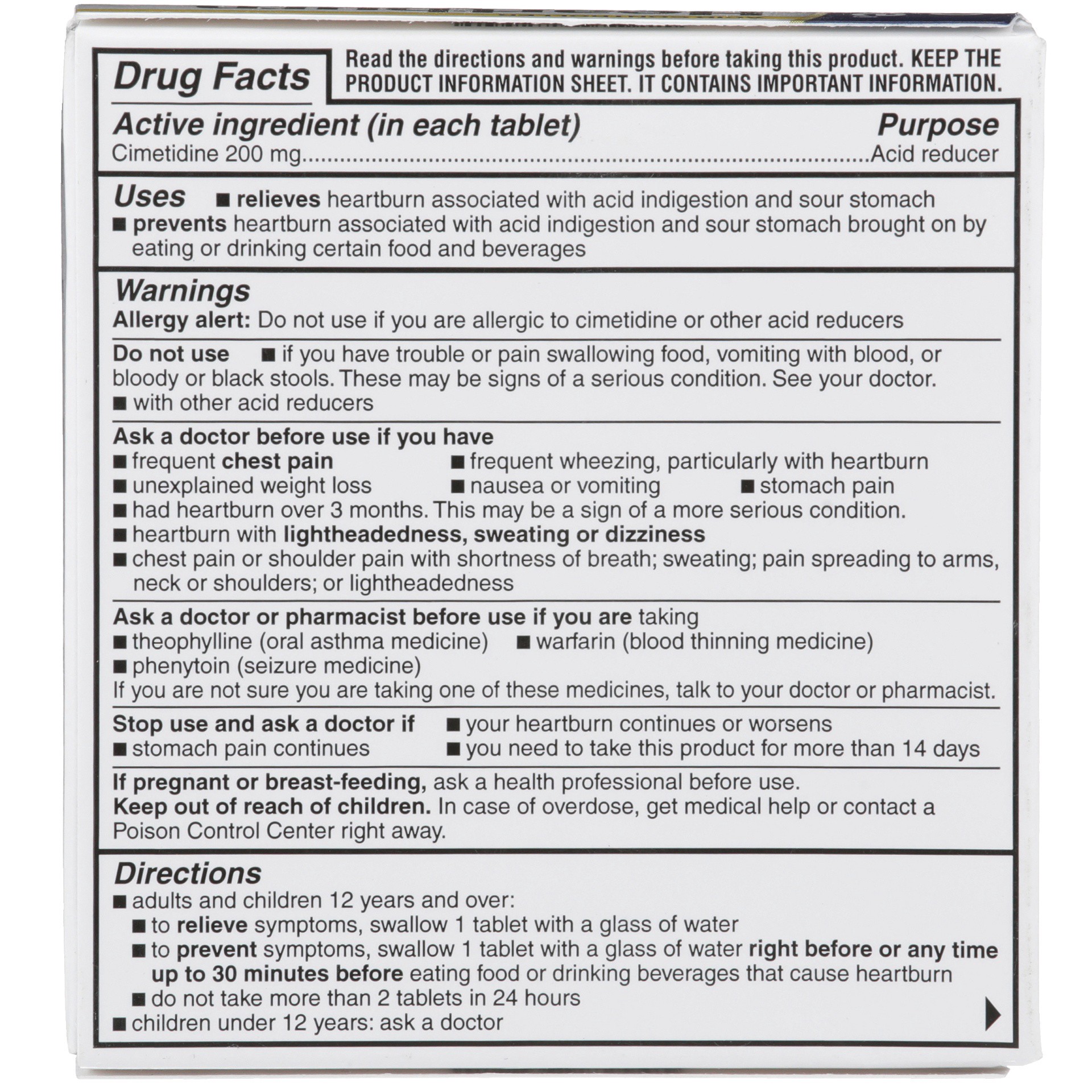 slide 2 of 6, TopCare Cimetidine Antacid, 30 ct