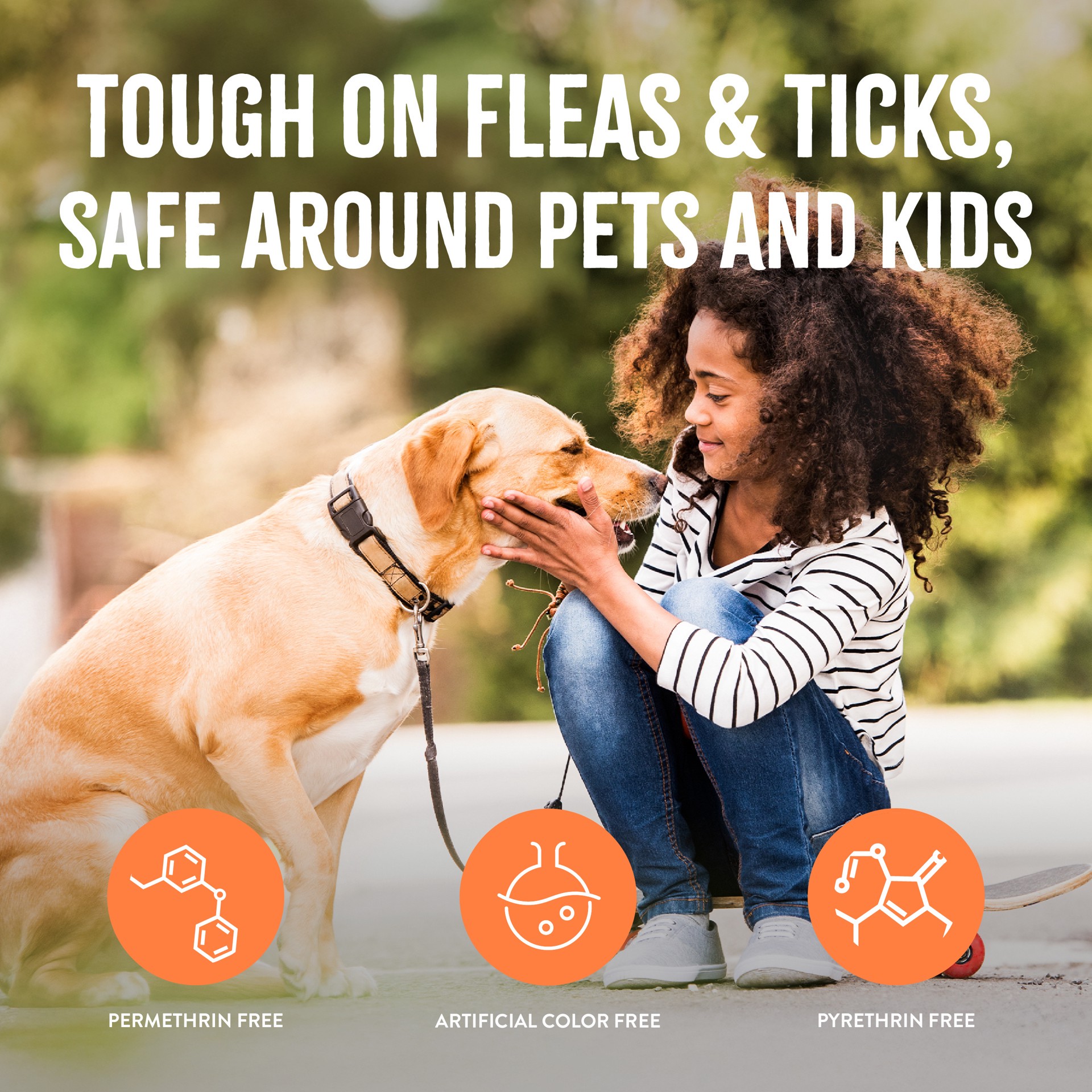 slide 7 of 8, TropiClean Natural* Flea + Tick Dog + Home Easy Mist Spray, 14oz, 14 oz