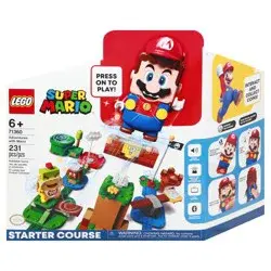 LEGO Adventures with Mario Buildable Game Starter Course Toy 1 ea