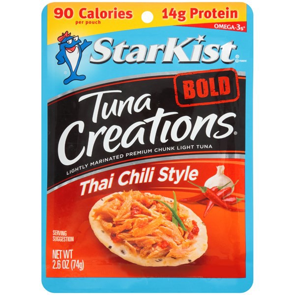 slide 1 of 9, StarKist Tuna Creations Bold Thai Chili Style Tuna 2.6 oz, 2.6 oz