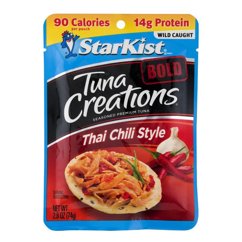 slide 1 of 9, StarKist Tuna Creations Thai Chili Style Tuna - 2.6oz, 2.6 oz