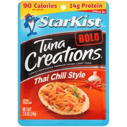 StarKist Tuna Creations Bold Seasoned Premium Thai Chili Tuna 2.6 oz