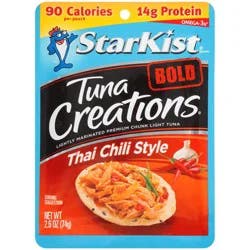 StarKist Tuna Creations Bold Seasoned Premium Thai Chili Tuna 2.6 oz