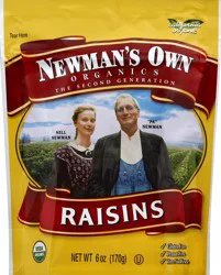 Newman's Own Organics Raisins 6 oz