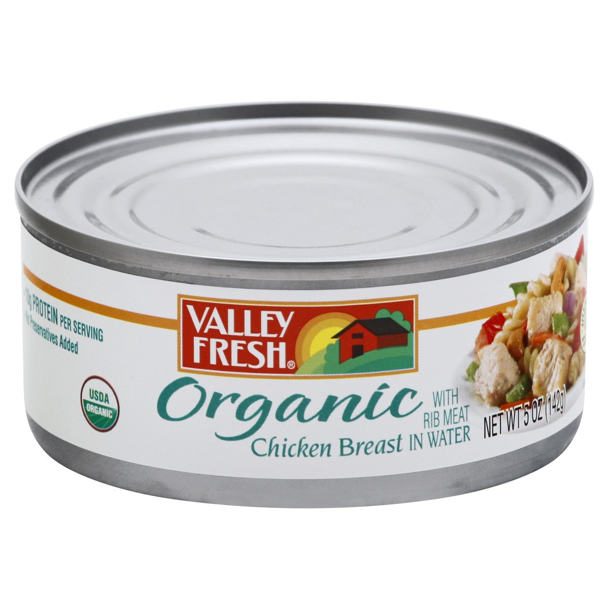 slide 1 of 10, Valley Fresh in Water Chicken Breast 5 oz, 5 oz