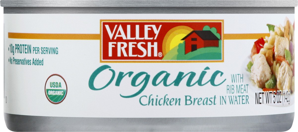 slide 1 of 10, Valley Fresh in Water Chicken Breast 5 oz, 5 oz