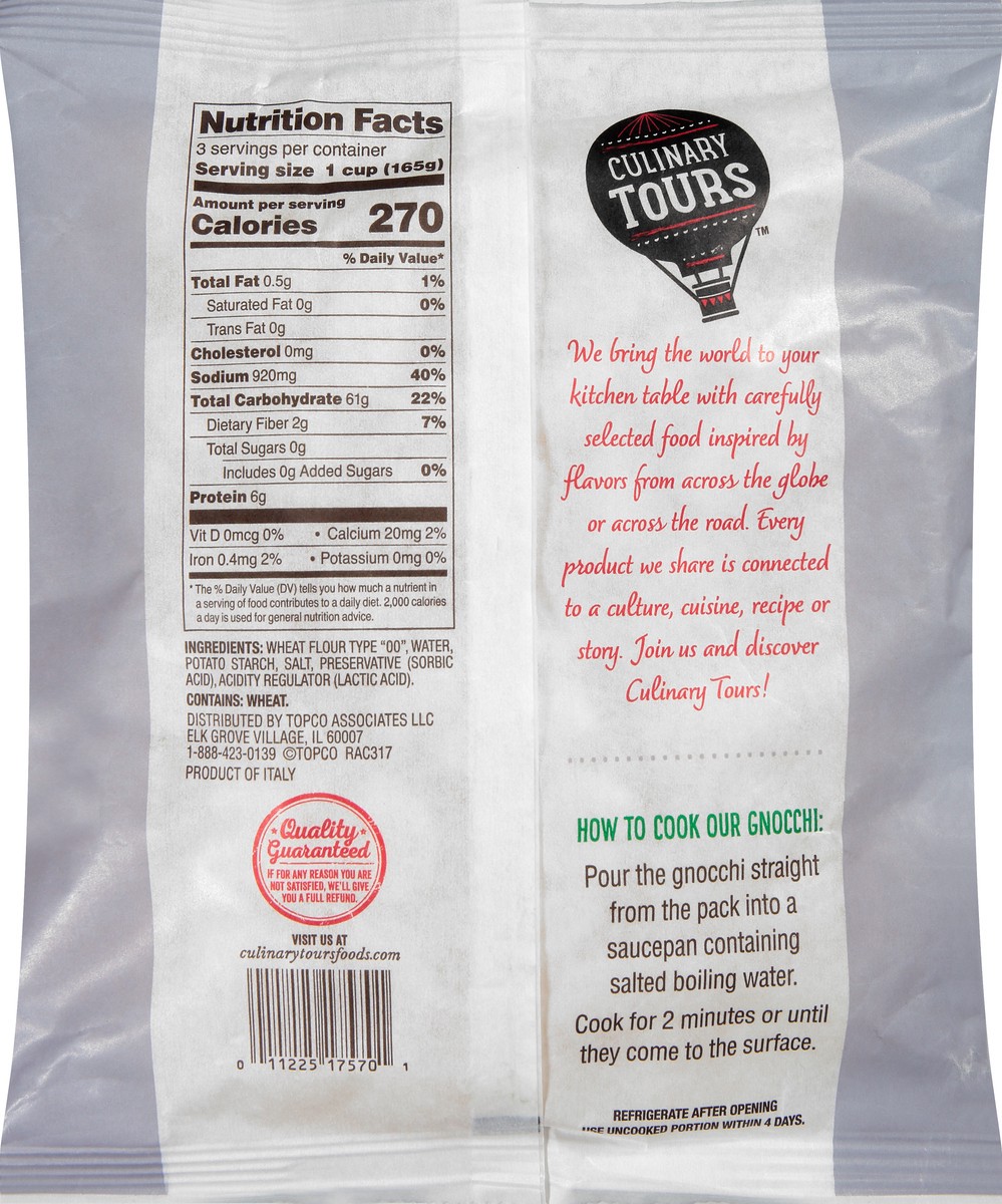 slide 11 of 13, Culinary Tours Bronze Die Artisan Gnocchi - 17.6 oz, 17.6 oz