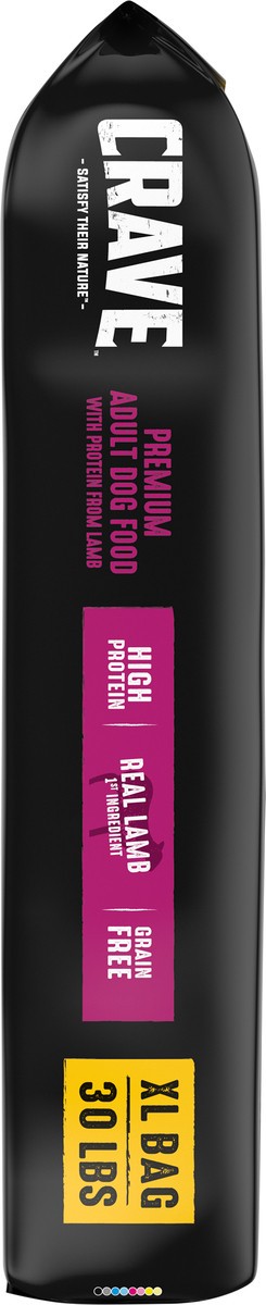 slide 6 of 10, CRAVE XL Premium Adult Dog Food XL 30 lb, 30 lb