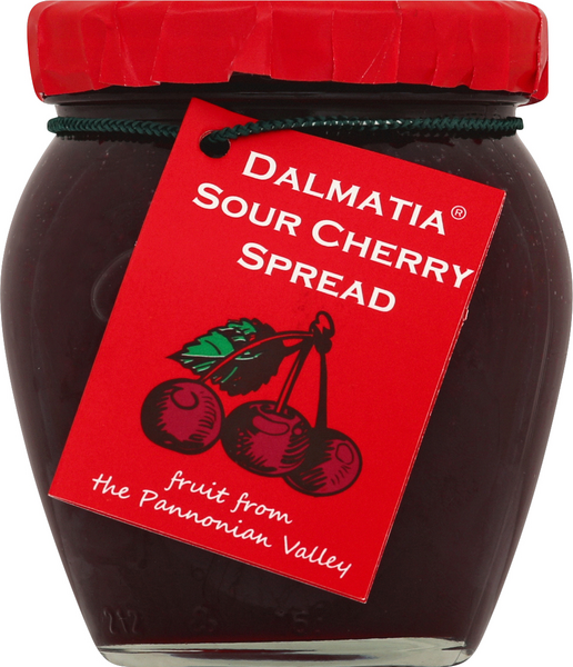 slide 1 of 1, Dalmatia Sour Cherry Spread 8.5 oz Jar, 8.5 oz