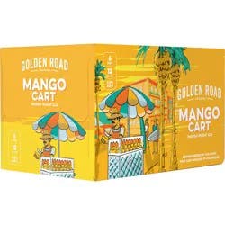Golden Road Mango Cart Wheat Ale 6 Pack 12 fl oz Cans