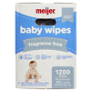 slide 22 of 29, Meijer Baby Wipes, Fragrance Free, 1200 ct