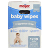 slide 10 of 29, Meijer Baby Wipes, Fragrance Free, 1200 ct