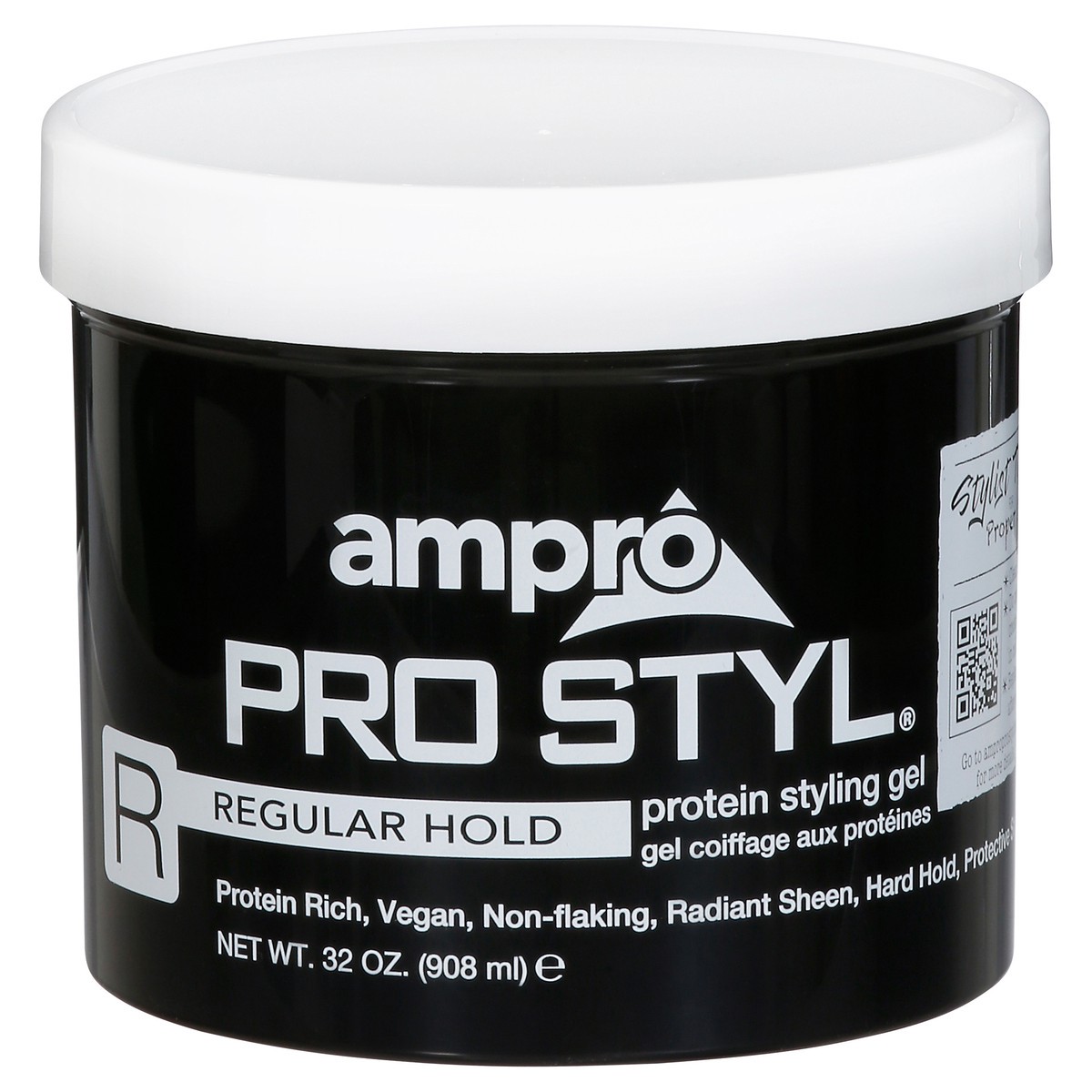 slide 1 of 12, Ampro Pro Styl Regular Hold Protein Styling Gel 32 oz, 32 oz