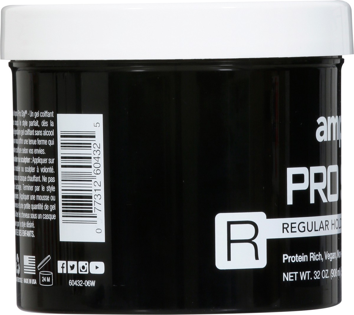 slide 6 of 12, Ampro Pro Styl Regular Hold Protein Styling Gel 32 oz, 32 oz