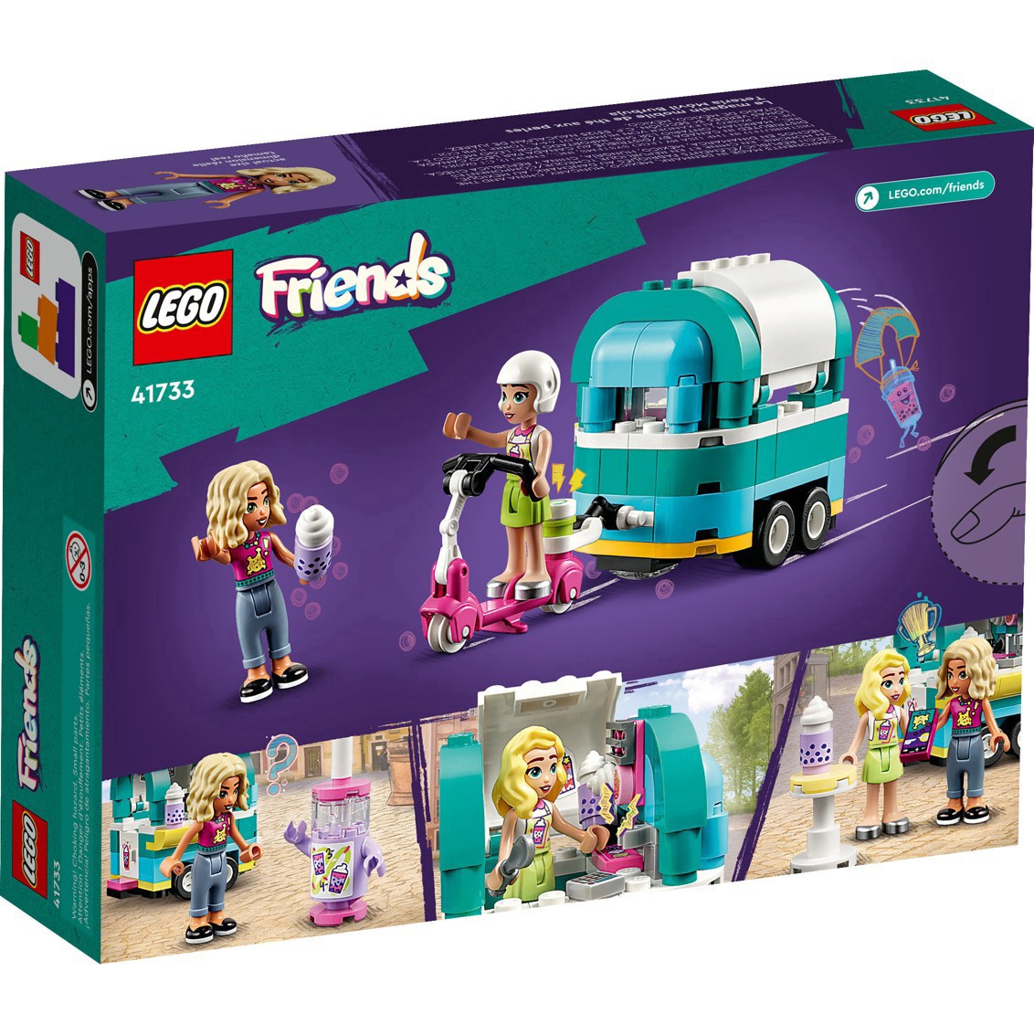 slide 10 of 51, LEGO Friends Mobile Bubble Tea - Each 41733, 1 ct