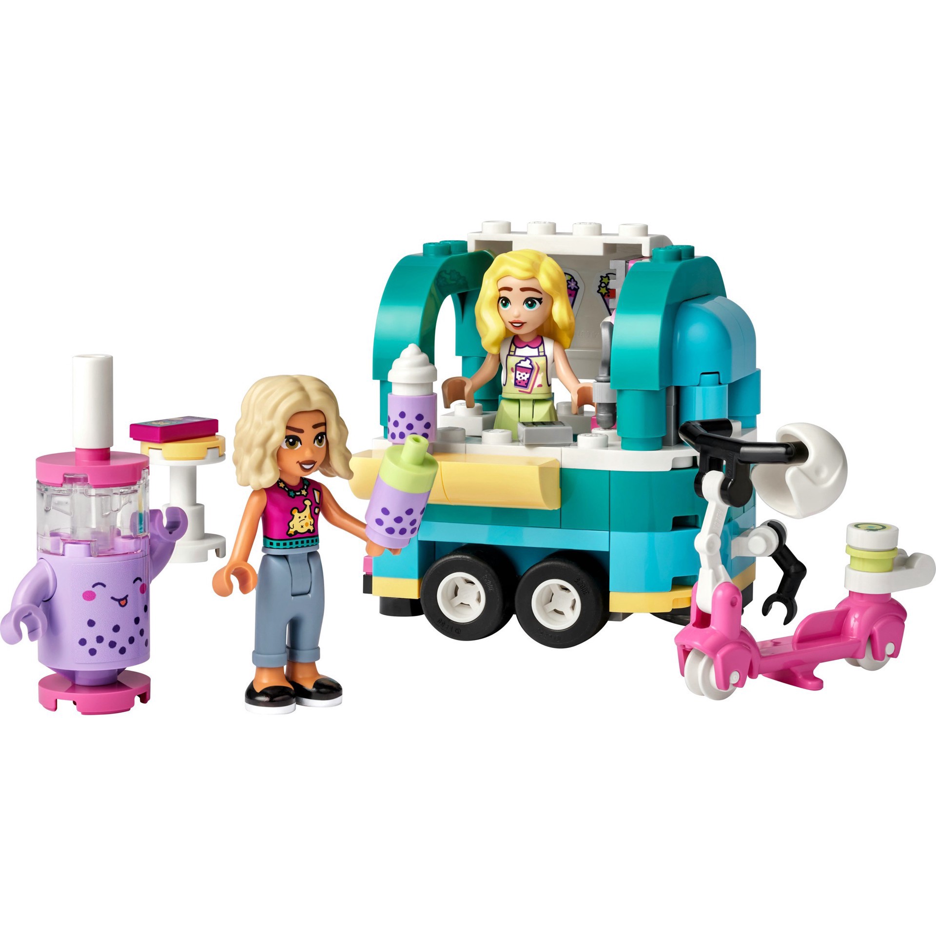 slide 7 of 51, LEGO Friends Mobile Bubble Tea - Each 41733, 1 ct