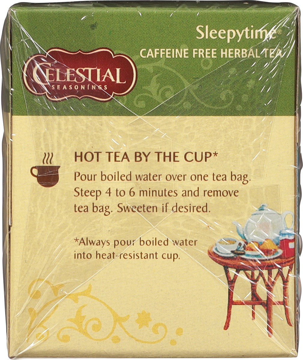slide 5 of 8, Celestial Seasonings Sleepytime Caffeine Free Herbal Tea 20 Tea Bags, 20 ct