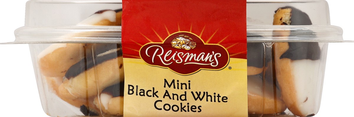 slide 4 of 4, Reisman's Cookies - Mini Black & White, 12 oz