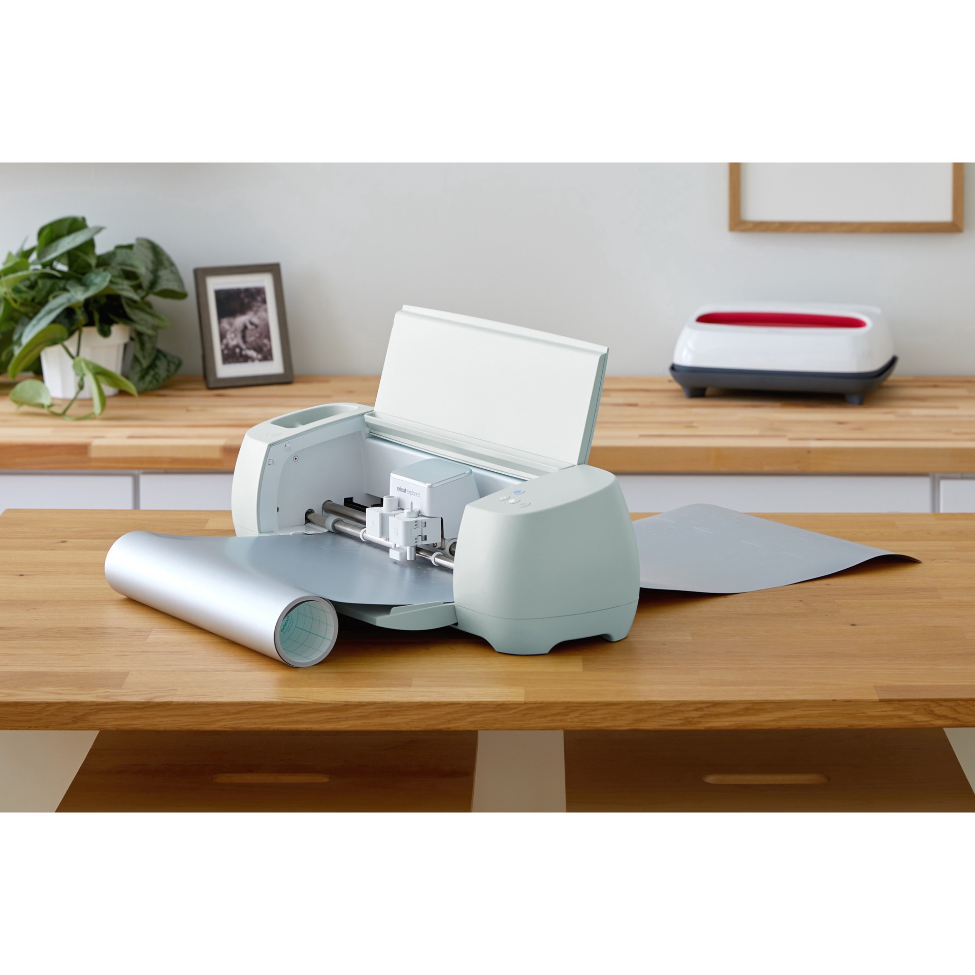 slide 2 of 6, Cricut Permanent Smart Vinyl Matte Metallic 12ft. Value Roll, 13 in x 12 ft