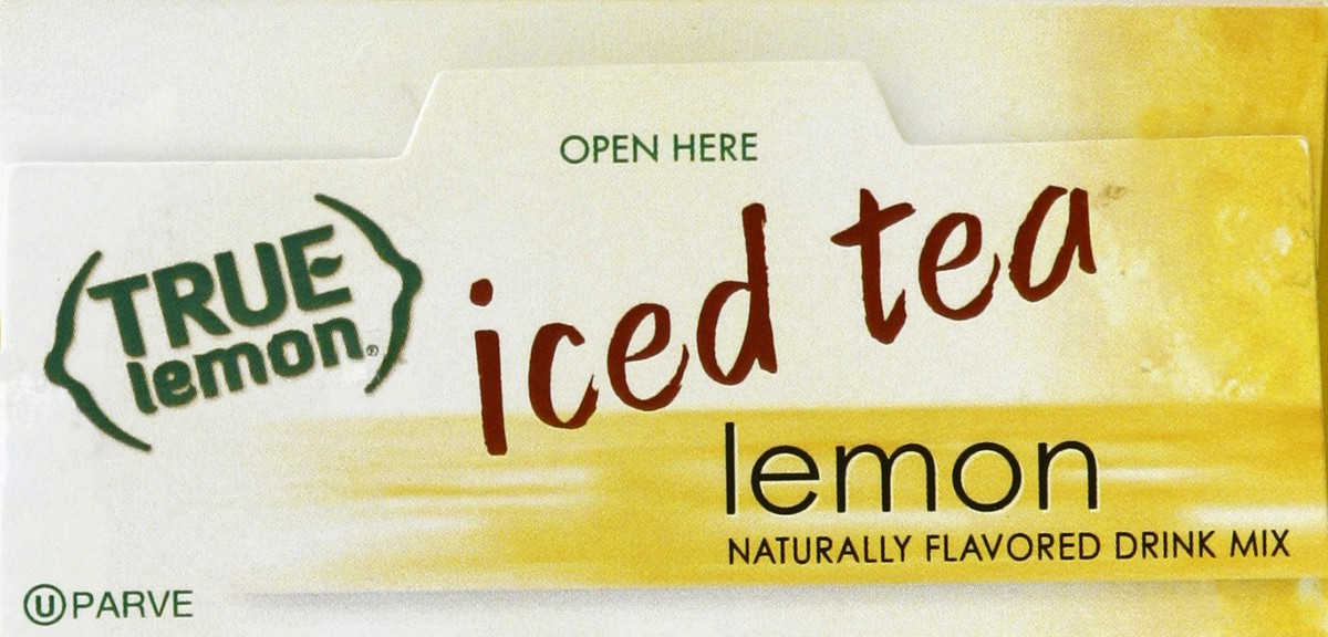 slide 4 of 5, True Lemon Iced Tea, Lemon - 0.63 oz, 0.63 oz