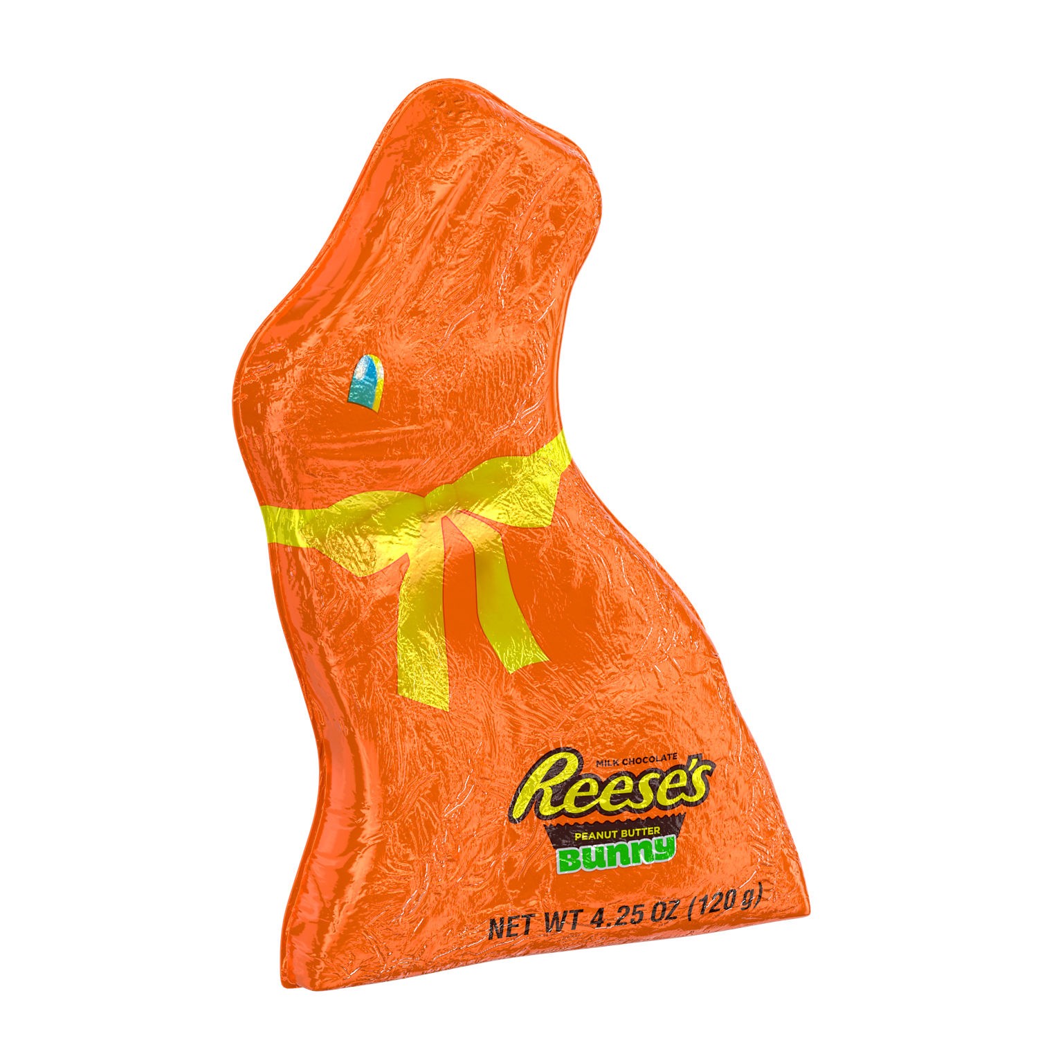 slide 1 of 8, Reese's BUNNY Milk Chocolate Peanut Butter, Easter Candy, 4.25 oz, 4.25 oz