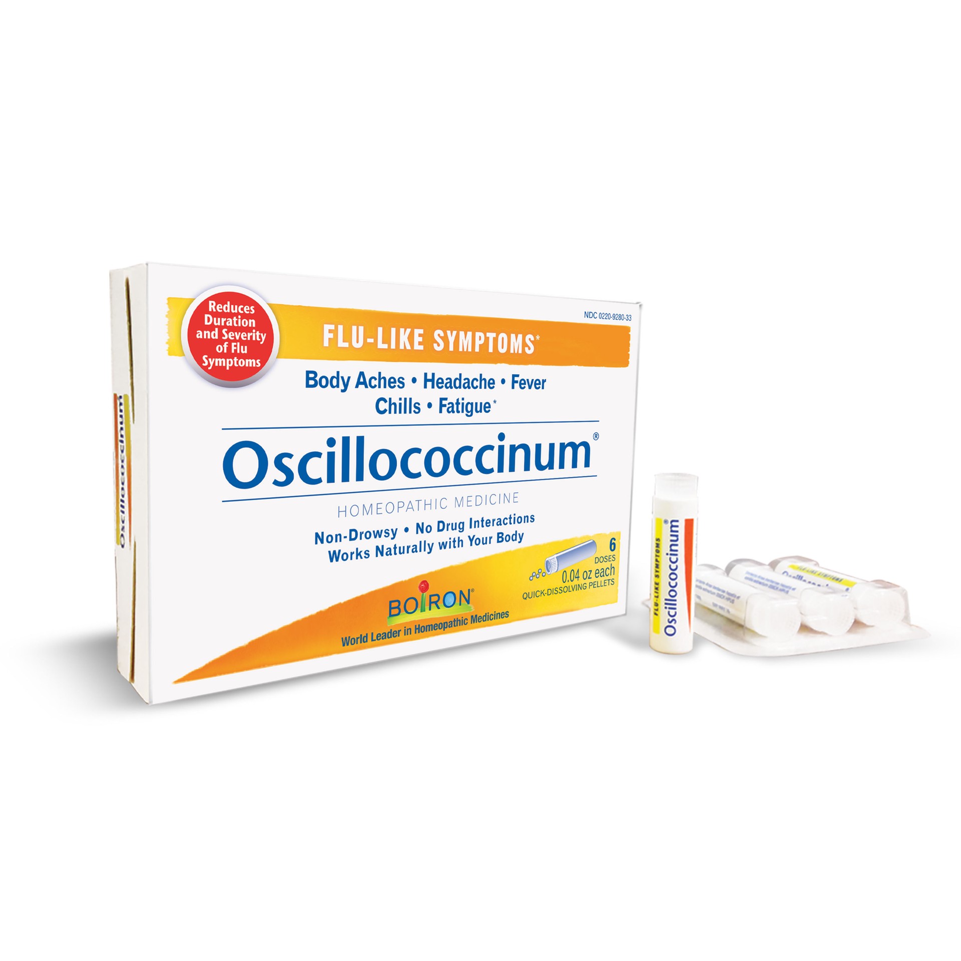 slide 1 of 1, Boiron Oscillococcinum 6 Doses, 6 ct