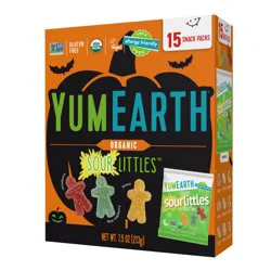 Yum Earth Halloween Sour Organic Gummy Candy Box