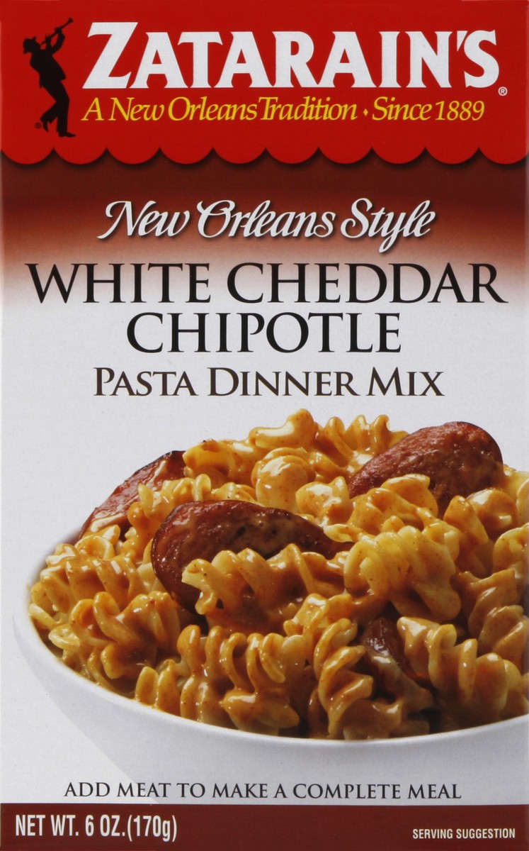 slide 2 of 4, Zatarain's White Cheddar Chipotle Pasta, 6 oz, 6 oz