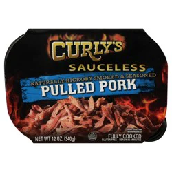 Curly's Naturally Hickory Smoked And Seasoned Sauceless Pulled Pork