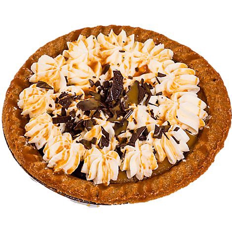 slide 1 of 1, Bakery Pie Cream Sea Salt Caramel 8 Inch - Each, 1 ct