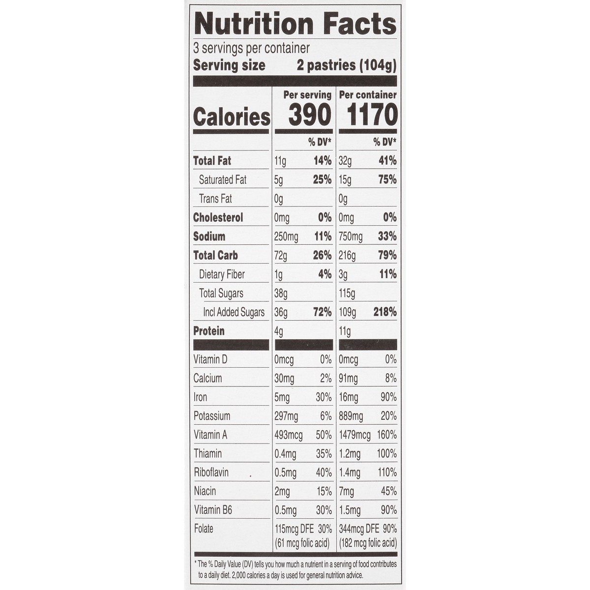 slide 5 of 10, Food Club Frosted Blueberry Toaster Pastries, 6 ct