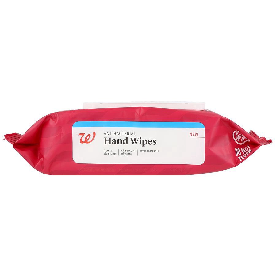 slide 2 of 5, Walgreens Antibacterial Hand Wipes, 75 ct