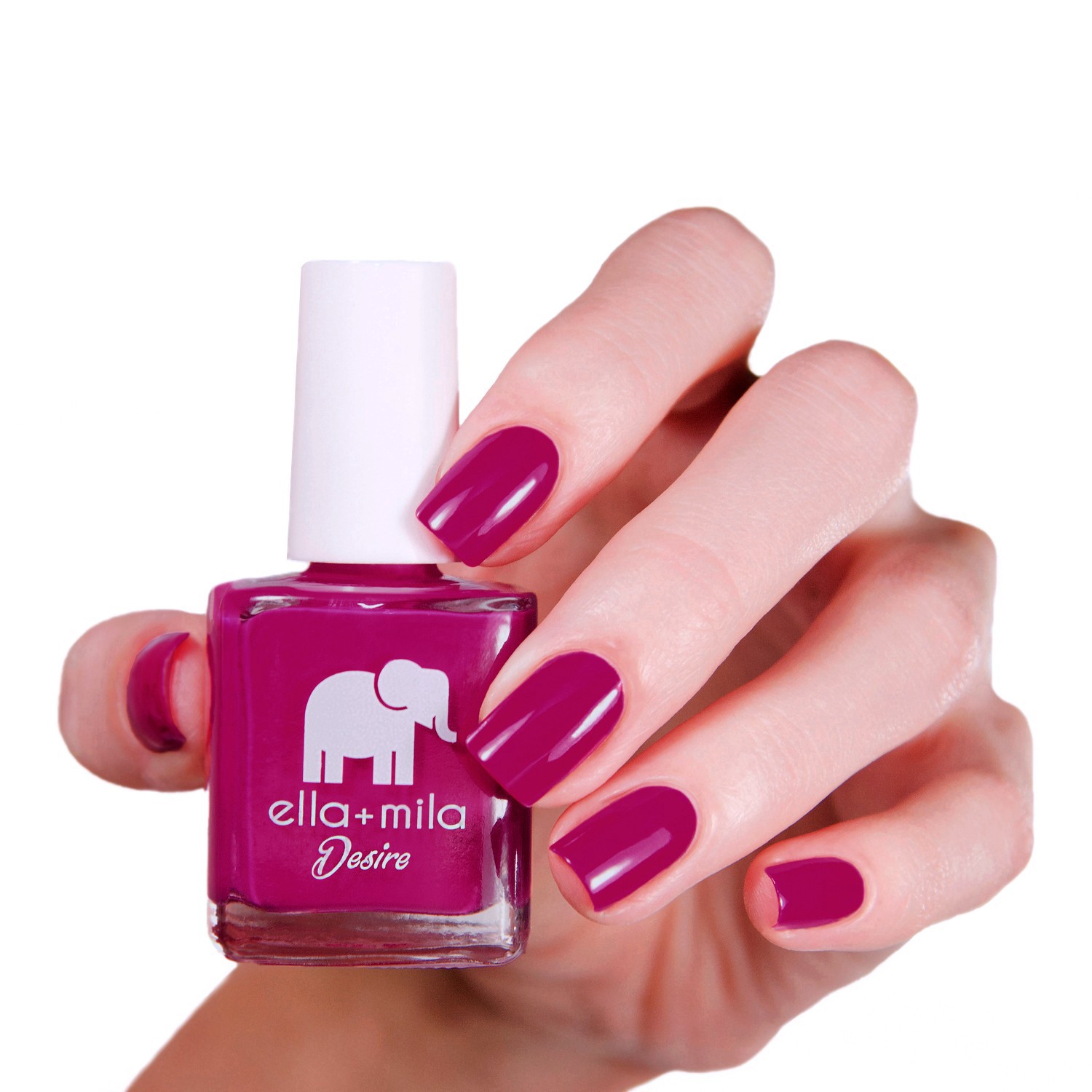 slide 2 of 3, ella+mila Nail Polish, Heartbreaker, 0.45 fl oz