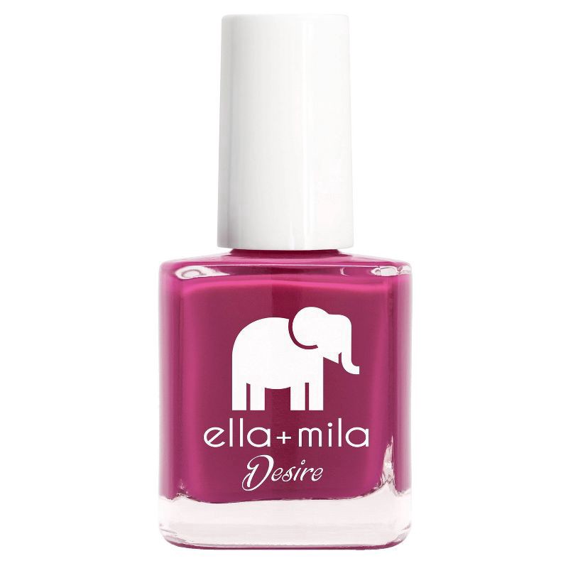 slide 1 of 3, ella+mila Nail Polish, Heartbreaker, 0.45 fl oz