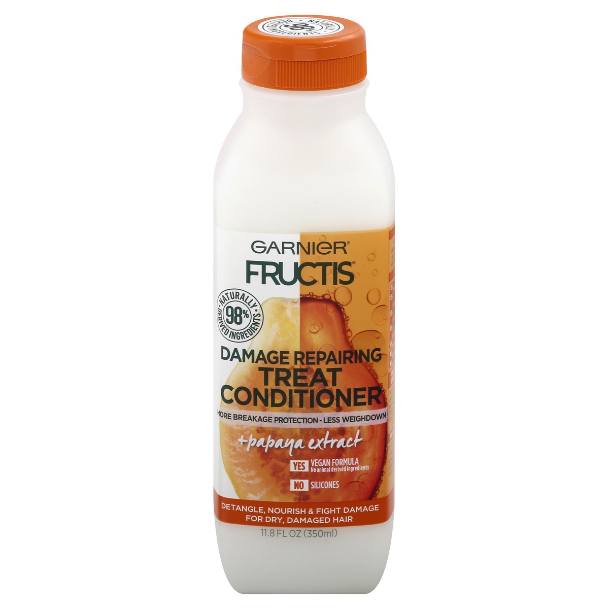 slide 4 of 12, Garnier Damage Repairing Papaya Extract Treat Conditioner 11.8 oz, 11.8 fl oz