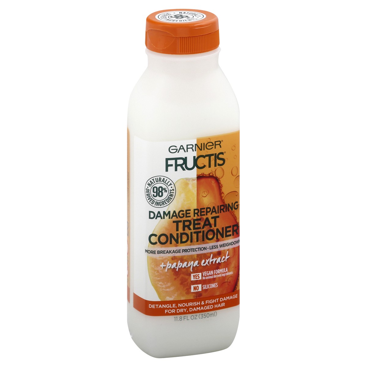 slide 2 of 12, Garnier Damage Repairing Papaya Extract Treat Conditioner 11.8 oz, 11.8 fl oz
