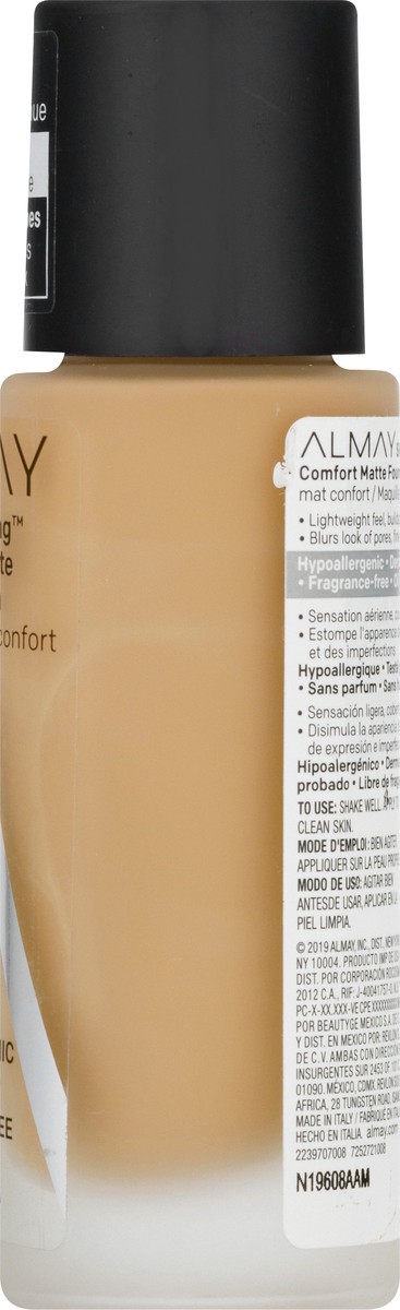 slide 8 of 9, Almay Skin Perfecting Foundation Comfort Matte Neutral Sun Beige - 1 Oz, 1 fl oz