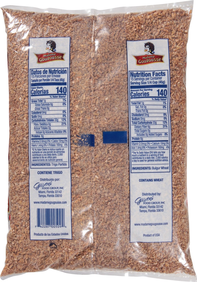 slide 6 of 11, Madame Gougousse Cracked Bulgur Wheat 24 oz, 24 oz
