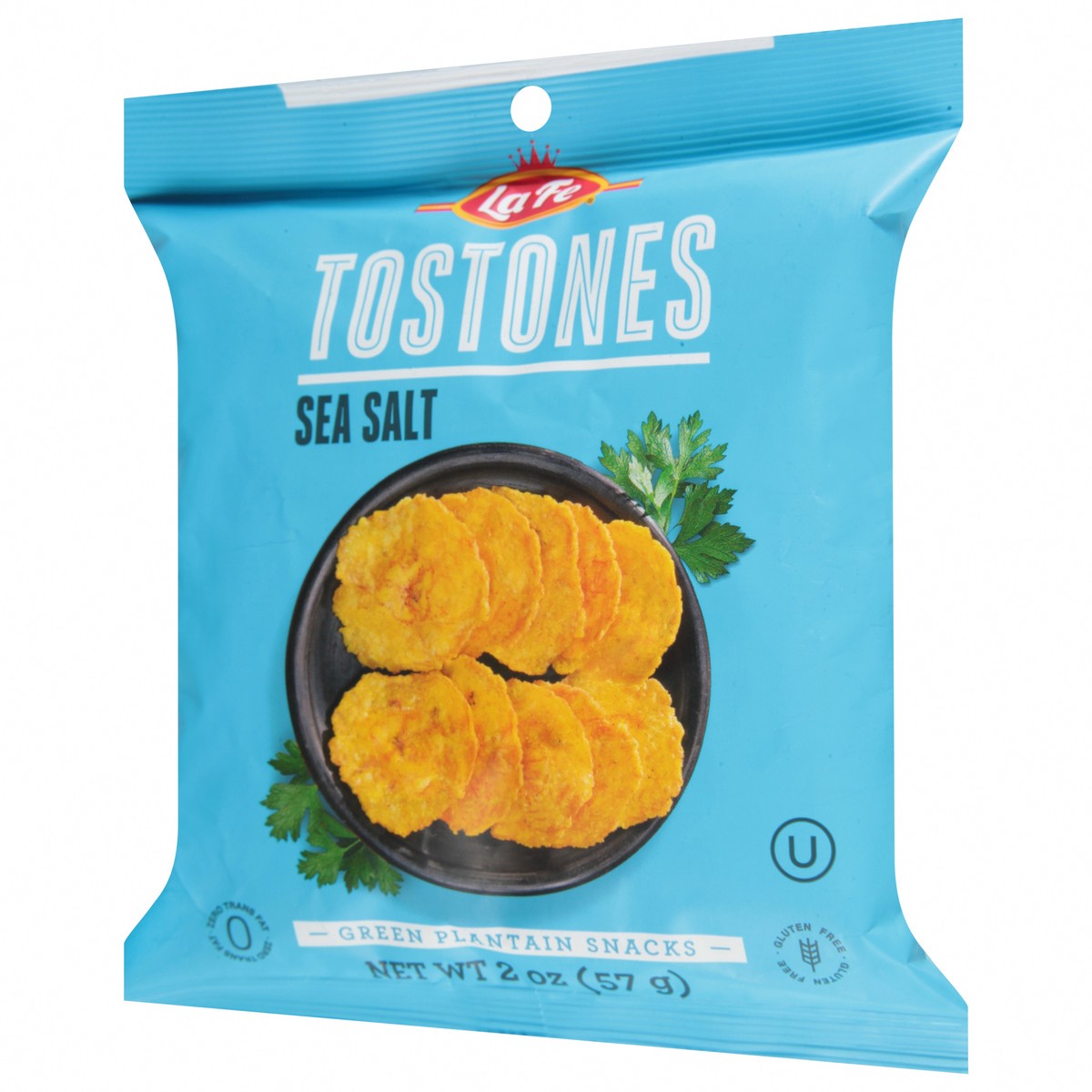 slide 9 of 9, La Fe Sea Salt Tostones - 2 oz, 2 oz