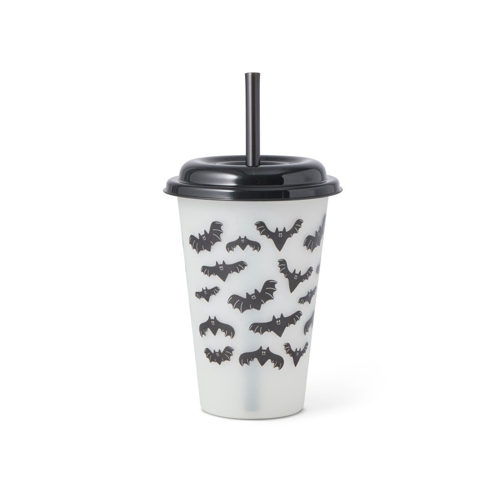slide 2 of 3, Holiday Home 6 Pack Glow In The Dark Tumblers - Bats, 6 ct; 12 oz