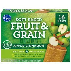 Kroger Apple Cinnamon Fruit Grain Bars