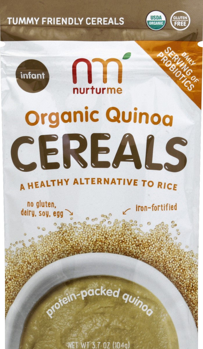 slide 2 of 2, NurturMe Protein Pack Quinoa Cereal, 3.7 oz