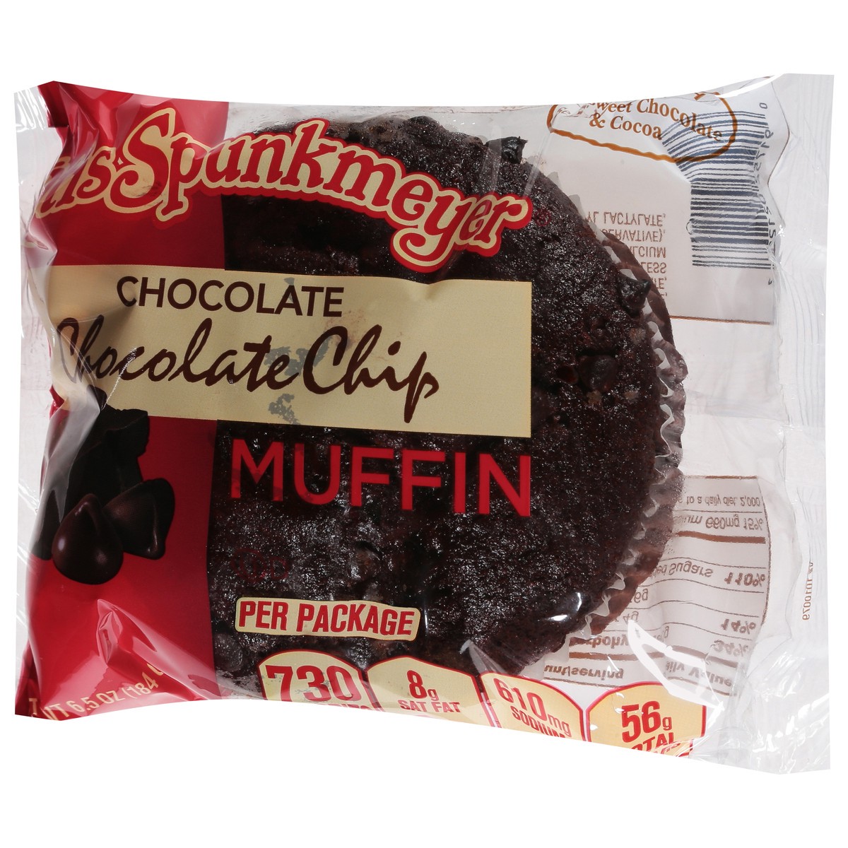 slide 3 of 9, Otis Spunkmeyer Chocolate Chocolate Chip Muffin 6.5 oz, 6.5 oz