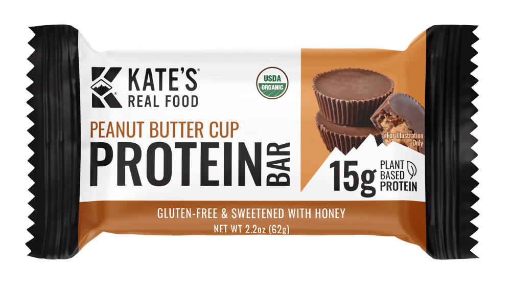 slide 1 of 3, Kate's Peanut Butter Protein Bar, 2.2 oz