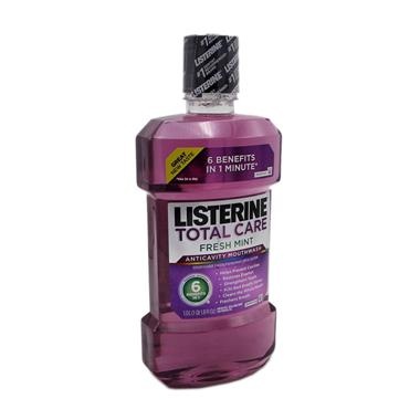 slide 1 of 1, Listerine Total Care Mouthwash Fresh Mint, 1 liter