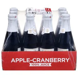 Martinelli's Gold Medal Sparkling Apple Cranberry Juice 12 - 8.4 fl oz Bottles