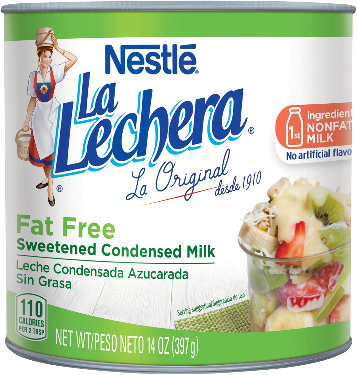 slide 3 of 3, La Lechera Milk Condensed, 14 oz