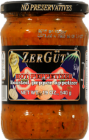 slide 1 of 1, ZerGüt Hot Peppetizer Roasted Pepper, 19 oz